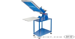 M&R SIDEWINDER SOLO TABLETOP SINGLE HEAD PRESS